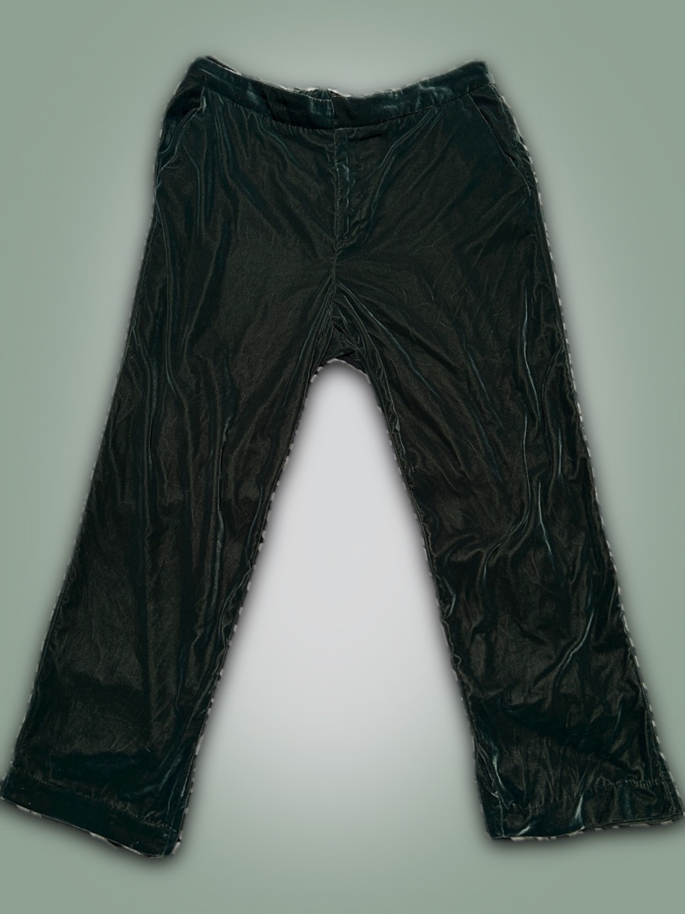 Olive Green Velour A New Day Plus Size Pants